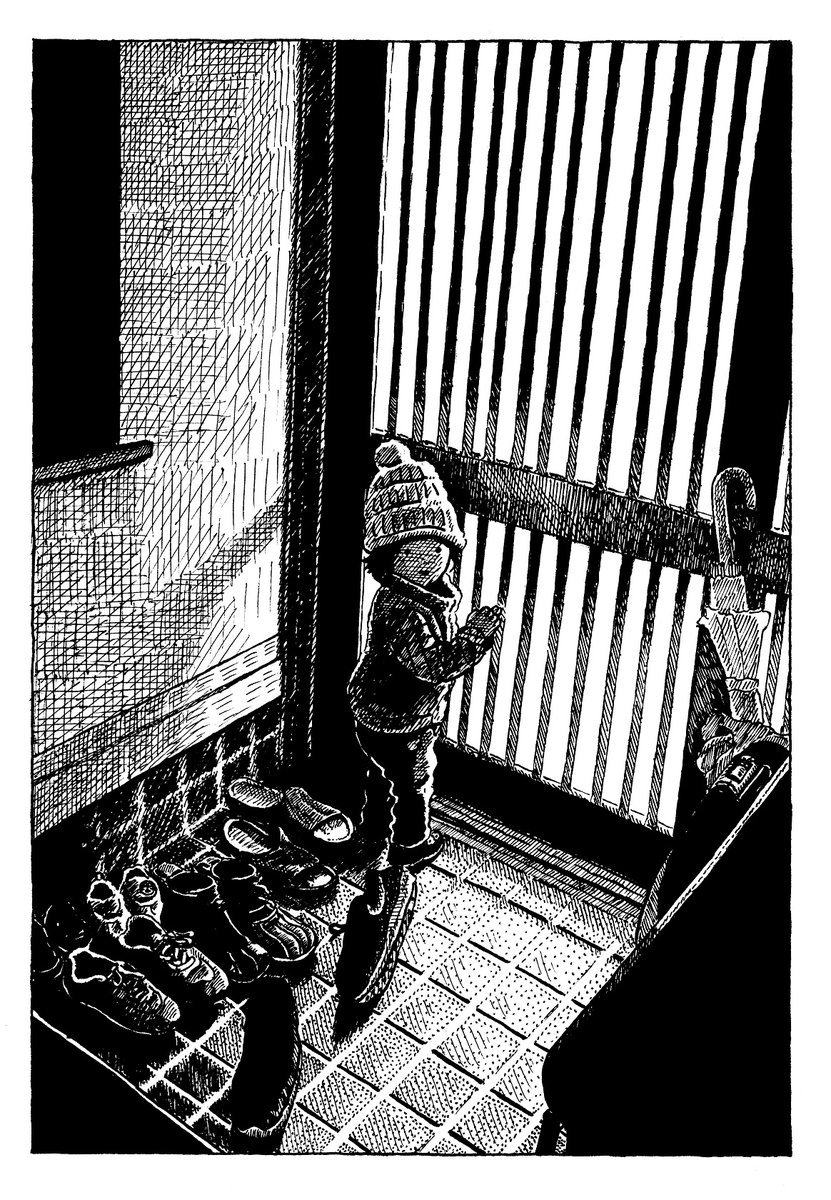本日12月2日から、名古屋市千種区にある本屋さんON READING @ON_READING店内展示スペースにて、ひうち棚『急がなくてもよいことを』原画展が始まります。何とか自分の生活を守りながら、運良く絵を描き続けることができた、ここ数年の、1つの区切りとなるようなコンパクトな展示になってると思います。 