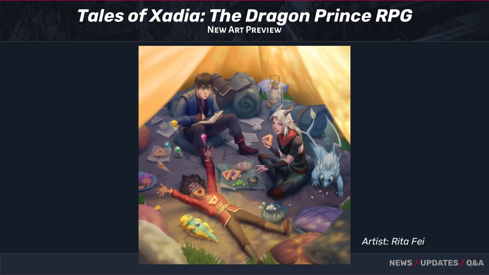 Tales of Xadia: The Dragon Prince RPG será lançado em Março