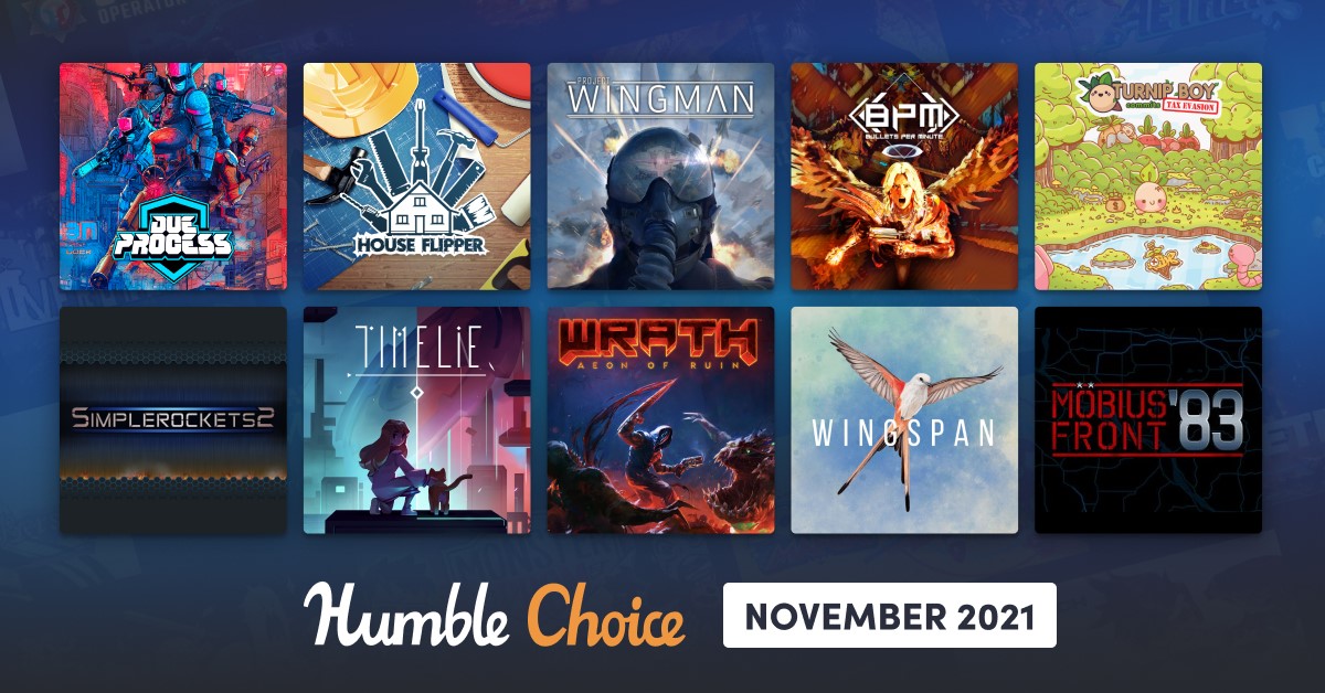 Humble Bundle on X: 🚨 LAST CALL FOR NOVEMBER CHOICE 🚨 This week is your  last chance to get November's lineup of great games for one low price. Sign  up for Humble
