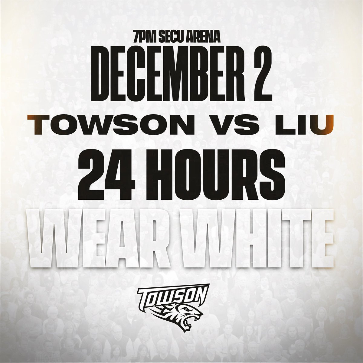 24 hours. Wear ⬜. Be at SECU. #UnitedWeRoar | #NCAAMBB