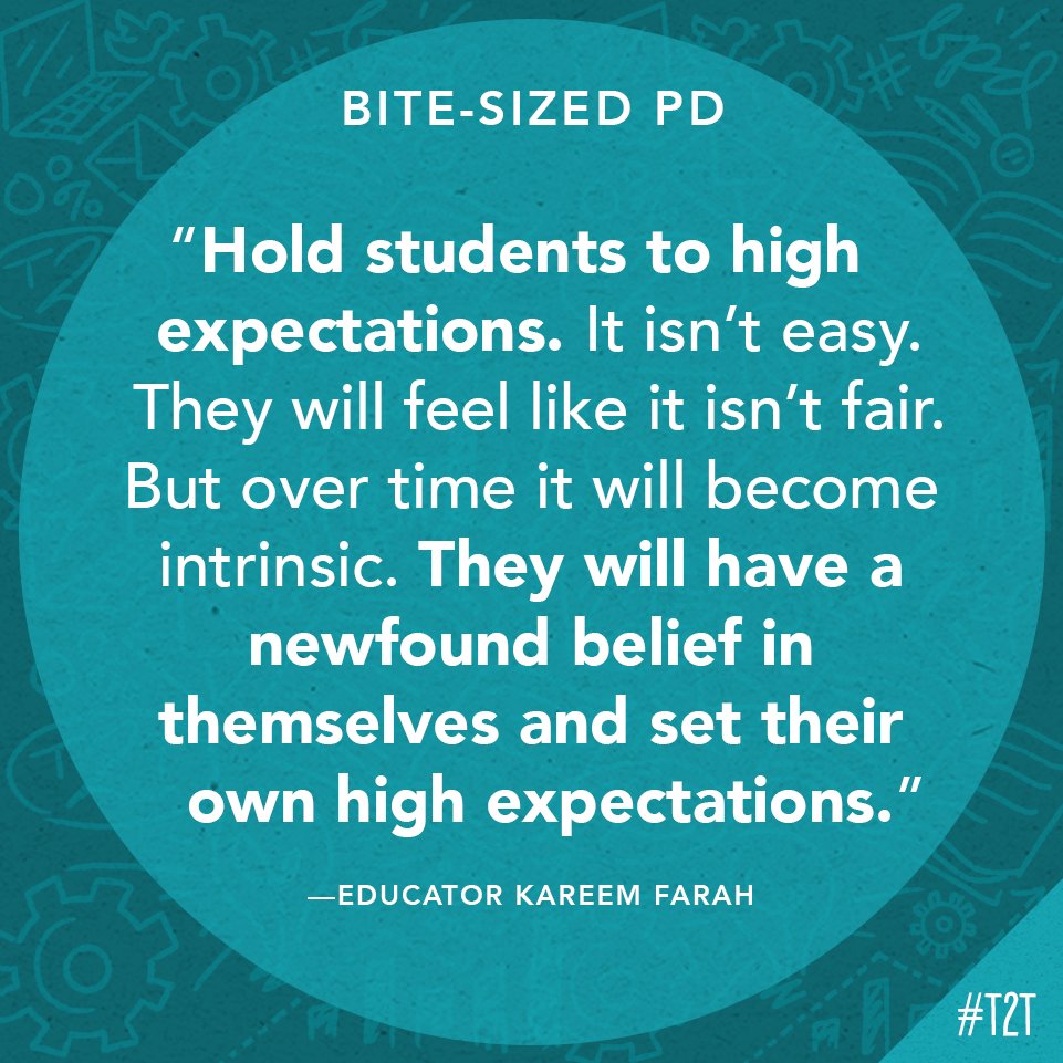 High expectations can push Ss to new heights, says T <a href="/Kareemfarah23/">Kareem Farah</a>: