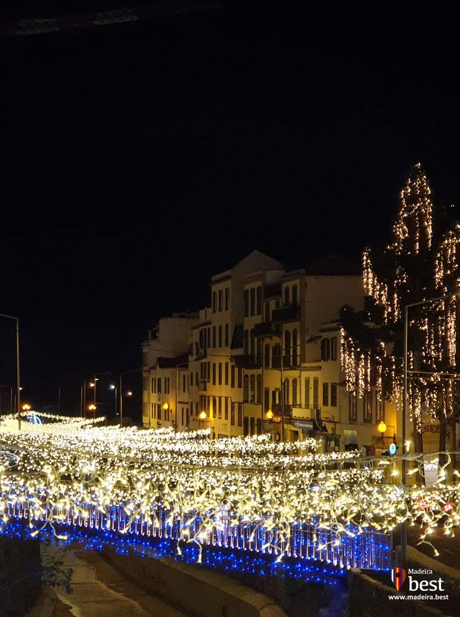 Christmas Lights are now ON 🎄
Happy Christmas!  
#Madeira #Funchal #Natal 