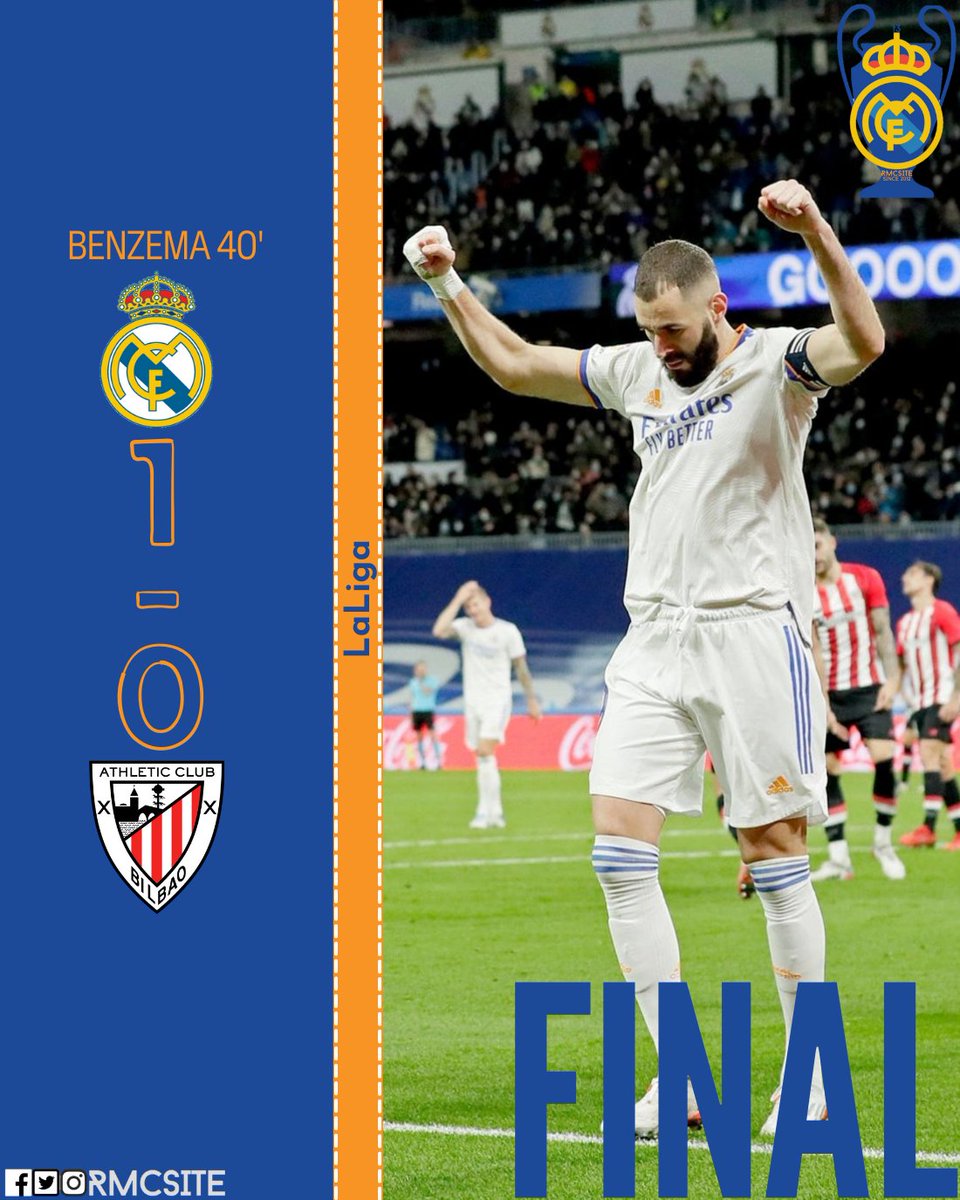 RMCSITE's tweet photo. Final

#RMCSITE #RMLiga #HalaMadrid #LaLiga #RealMadridAthletic #RMAATH https://t.co/nuPyregdez