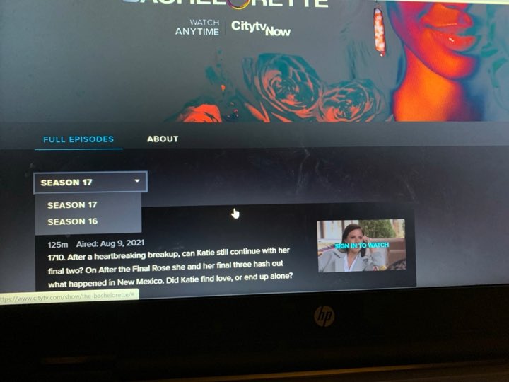 ElizabethAllaby's tweet photo. @City_tv Michelle’s season is missing from your website and I’d like to watch hometowns. Please help. @BacheloretteABC https://t.co/CVn397bAeH
