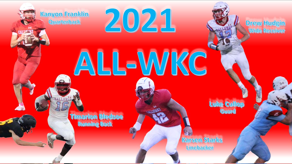 Jordan Burkeen (@__airjordan__) on Twitter photo Congratulations to our five All-WKC players! #LakersNation <a href="/CountyLaker/">CCHS Football</a> <a href="/CchsTouchdown/">CCHS Football Touchdown Club</a>
<a href="/LukeCullop71/">Luke Cullop</a> <a href="/drew_hudgin/">Drew Hudgin</a> <a href="/TimarionBledsoe/">Timarion bledsoe🌴🏈!</a> <a href="/KanyonFranklin/">kanyon franklin</a> <a href="/KarsenStarks05/">Karsen Starks</a> Congratulations to our five All-WKC players! #LakersNation <a href="/CountyLaker/">CCHS Football</a> <a href="/CchsTouchdown/">CCHS Football Touchdown Club</a>
<a href="/LukeCullop71/">Luke Cullop</a> <a href="/drew_hudgin/">Drew Hudgin</a> <a href="/TimarionBledsoe/">Timarion bledsoe🌴🏈!</a> <a href="/KanyonFranklin/">kanyon franklin</a> <a href="/KarsenStarks05/">Karsen Starks</a>