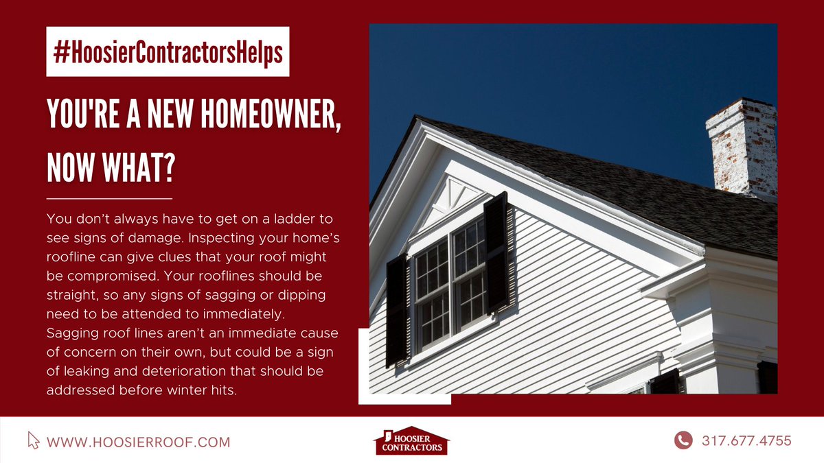 HoosierRoof's tweet photo. Winter is knocking on the door — and before you start thinking about stringing the Christmas lights up, you might want to be sure your home’s exterior is set up for the harsh conditions ahead. 

Here’s a quick tip from #HoosierContractorsHelps 👇
https://t.co/yiw69CwRVT https://t.co/0oamrqJoZc