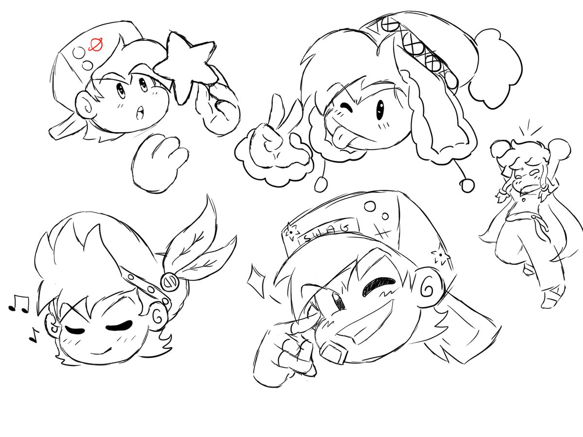 SuperSpaceFruit's tweet image. I don't feel like doing actual art so take these sketches from mods and aus I like. besides the little guy in the corner he's mine lol
#fnf #fnffanart #fridaynightfunkin #fnfracing #fnffantasy #fnfsilentsymphony