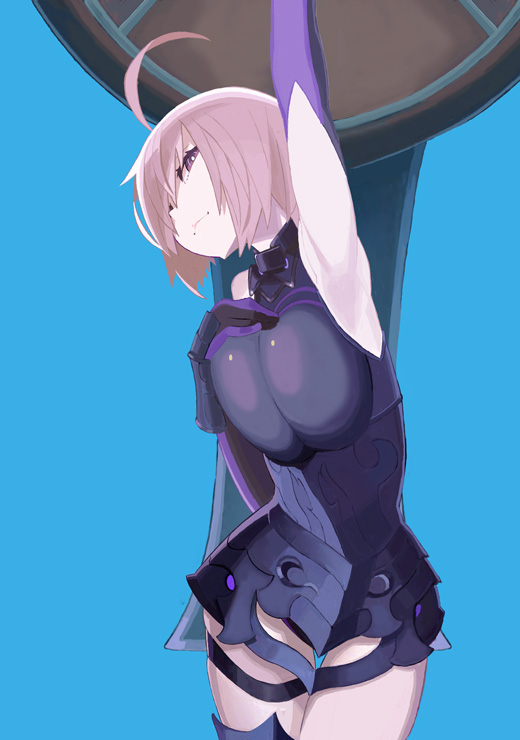 マシュ・キリエライト(Fate) 「マシュ 」|はあと（HEART）のイラスト