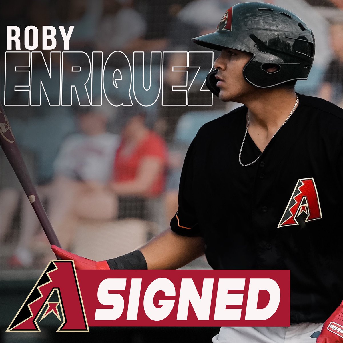 BoiseHawks's tweet photo. Roby Enriquez 🤝 @Dbacks 

Congrats to 2021 Boise Hawk, Roby Enriquez, for signing with the Arizona Diamondbacks! https://t.co/eQbPEjsCwe