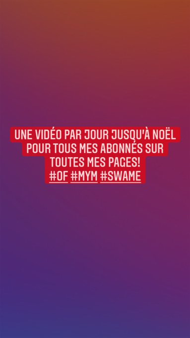 Rdv tous les jours sur mes pages pour des vid&eacute;os exclusives avec les 🎁 du calendrier @dorcel 🎄🥳💕 #linkinbio<a href="/tag/linkinbio"class="tags"><span>#linkinbio</span></a>