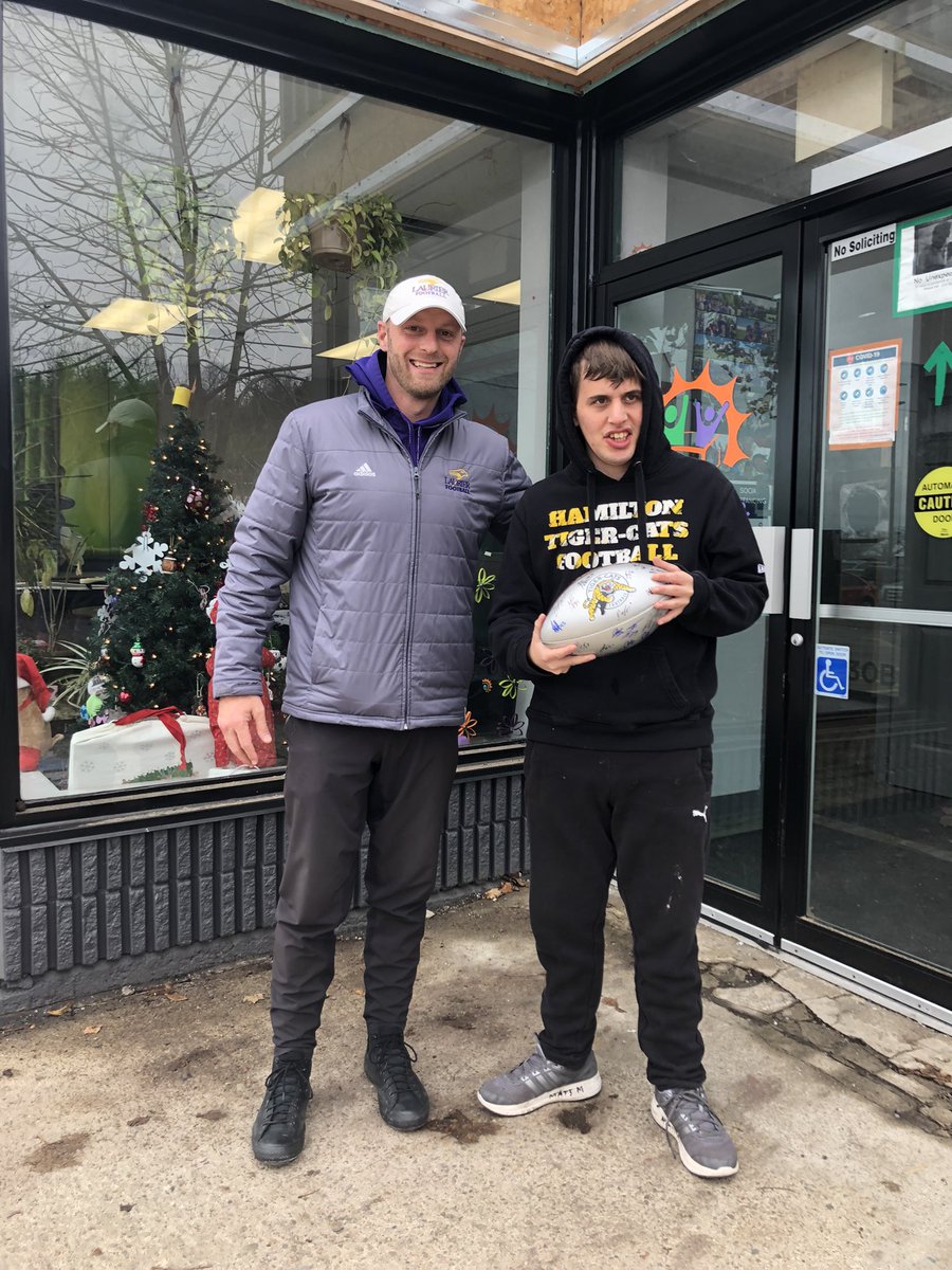 Michael Faulds (@michaelfaulds) on Twitter photo Thank you Hamilton <a href="/Ticats/">Hamilton Tiger-Cats</a> team and Coach <a href="/CoachCharlieTa1/">Coach Charlie Taggart</a> for the signed football for HUGE Tiger-Cats fan Matthew from <a href="/Light_House_KW/">Light House</a>
He’s excited to watch the big game this Sunday with his Dad Thank you Hamilton <a href="/Ticats/">Hamilton Tiger-Cats</a> team and Coach <a href="/CoachCharlieTa1/">Coach Charlie Taggart</a> for the signed football for HUGE Tiger-Cats fan Matthew from <a href="/Light_House_KW/">Light House</a>
He’s excited to watch the big game this Sunday with his Dad