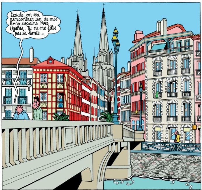 "Farce basque", le cinquième tome des Aventures de Manzana et Patxaran, se déroule dans les milieux de la force basque et de l'art, avec comme invité d'honneur <a href="/yvesugalde/">Yves Ugalde</a> 

<a href="/EdAtlantica/">Editions Atlantica</a> <a href="/SO_Paysbasque/">SO_Paysbasque</a> @Mediabask <a href="/LaSemaineduPB/">La Semaine du PB</a> @Bleu_Basque