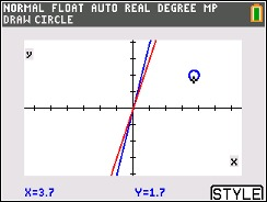 juanantoniobm's tweet photo. Estimating the parameters for equations like 'Y = A*X+C' + to reach the circle in the display. Learning by doing.
https://t.co/vH4eF7gtji
@TICalculators #K12 #Maths #spacemath https://t.co/N9fzQrIeSS