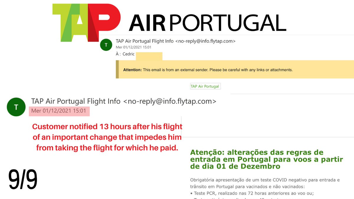 congolese's tweet photo. @tapairportugal Dear @tapairportugal Can you please clarify the logic behind sending me an email to notify me of an important change to my flight 13 hours after the flight's departure? #Senegal #Dakar #customerexperience #CustomerService https://t.co/kXgWpigCGq