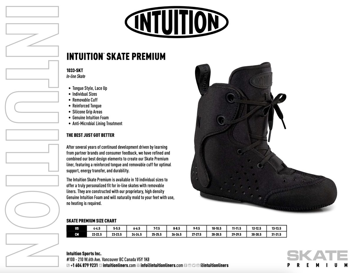 Intuitionskate's tweet photo. 👣🎁 New @Intuitionliners Premium Skate liners! Secure your pair today via 📲 https://t.co/E0kkuuxkJn 📐Individual sizes 5 - 13! #rollerblading #intuitionliners #skatesforchristmas #makerollerbladingyours https://t.co/acYw8BQphy