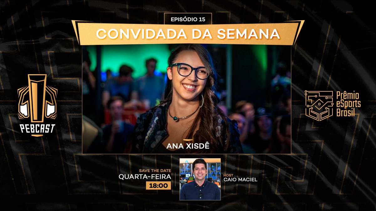 premioesportsbr's tweet photo. Daqui a pouquinho, às 18h, teremos o #PebCast com a @anaxisde! 
E aí, o que perguntaria pra ela?

Confira em https://t.co/Gr8IL4d1T9 https://t.co/PKeKu751kY