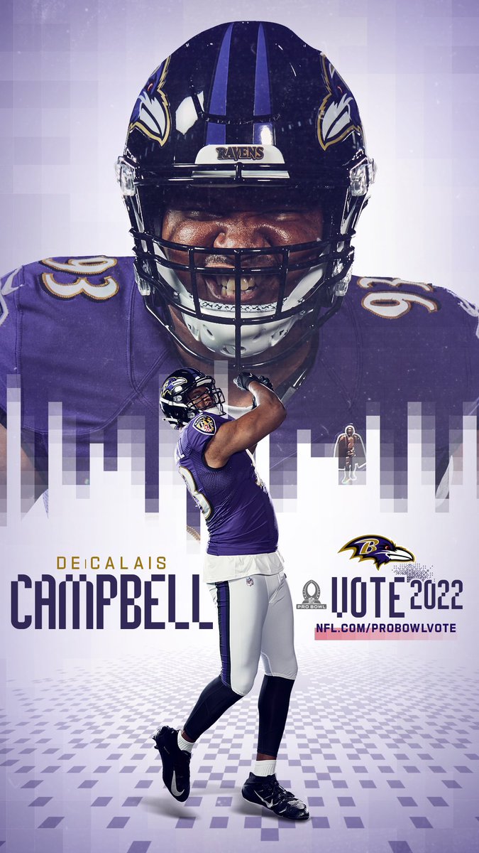 Every Retweet = 1 Vote! 

 #ProBowlVote <a href="/CalaisCampbell/">Calais Campbell</a>