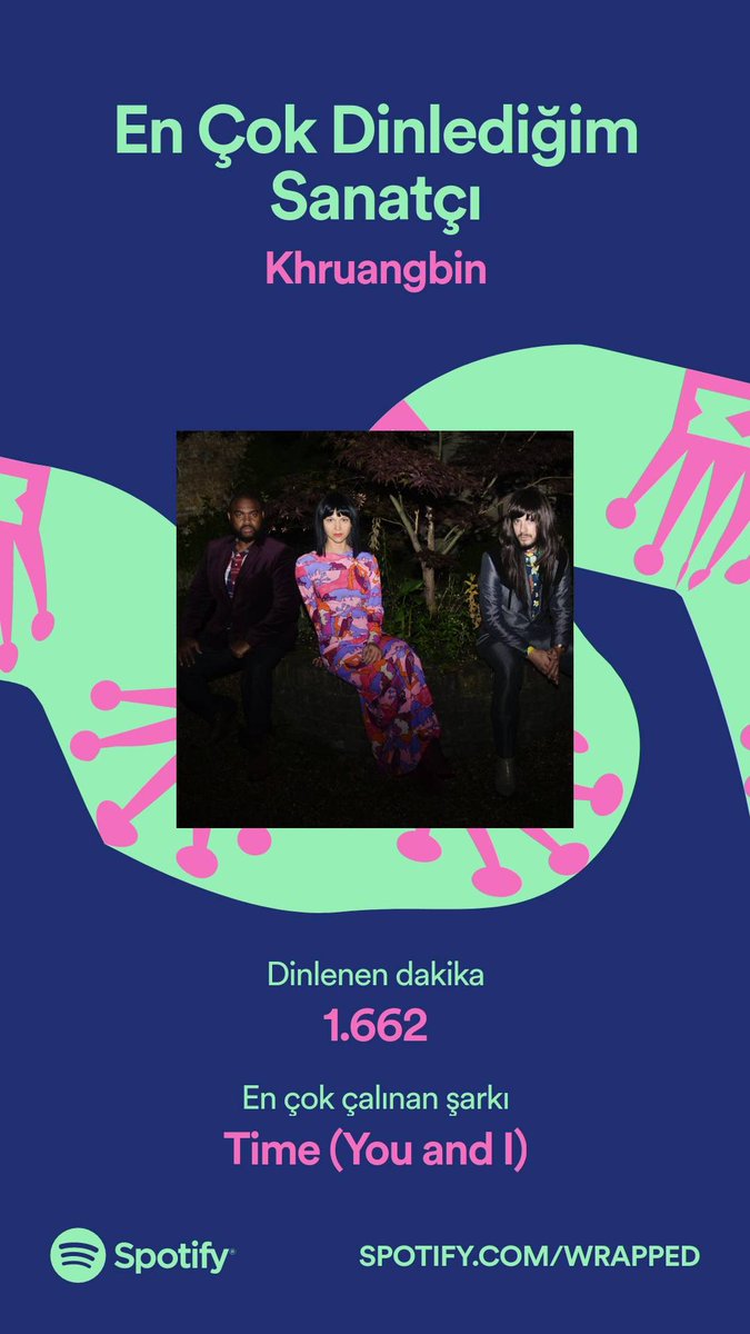 faikdd's tweet image. Bu sene de çizgimiz belli. Canım Khruangbin 💗