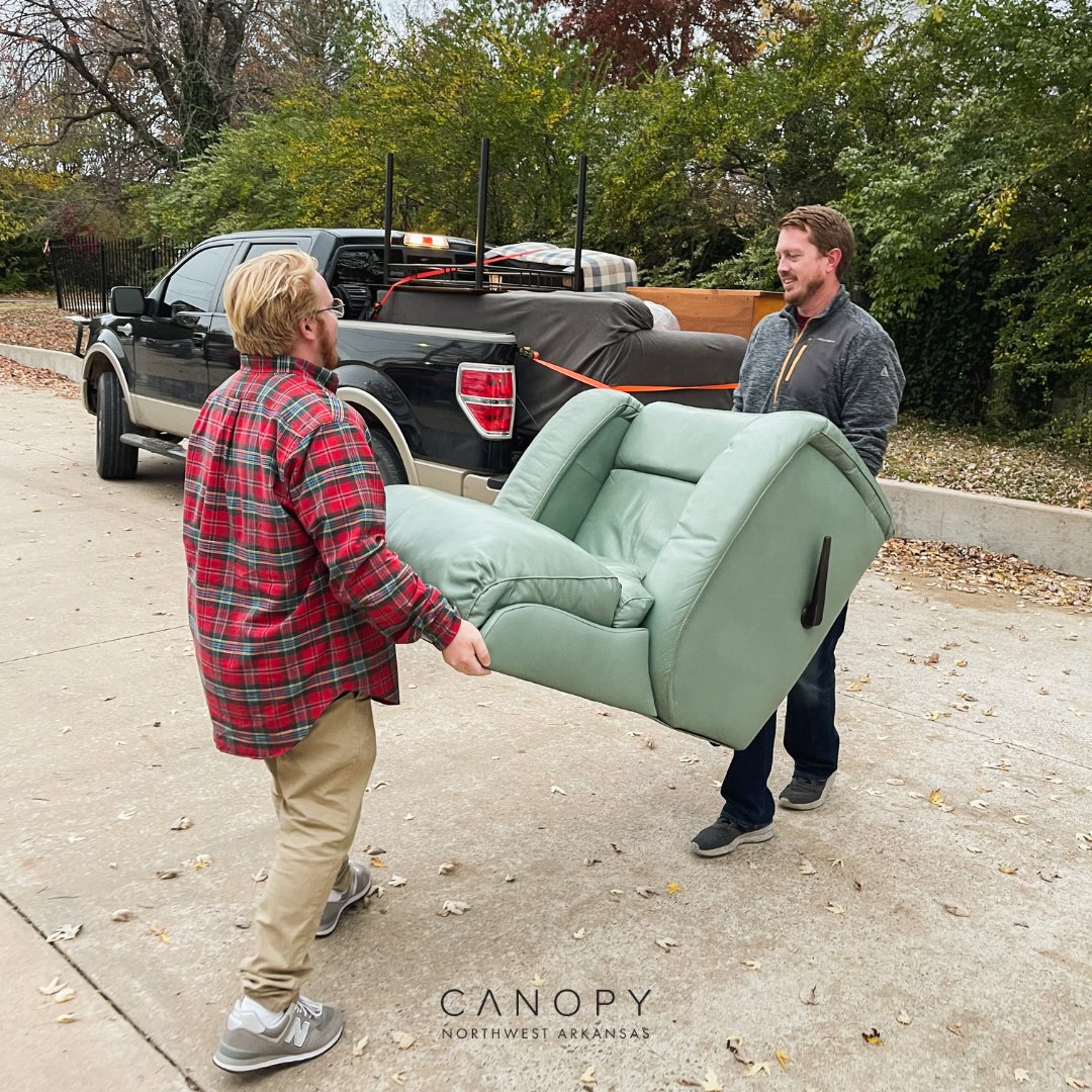 Urgent Volunteer Need for Afghan Households 📣
Canopy is in the midst of resettling over 100 Afghan arrivals to NWA! We're in immediate need of teams to help us furnish apartments in the coming weeks.

Find out more &amp; sign up under "Give the Gift of Home": canopynwa.org/giftofwelcome