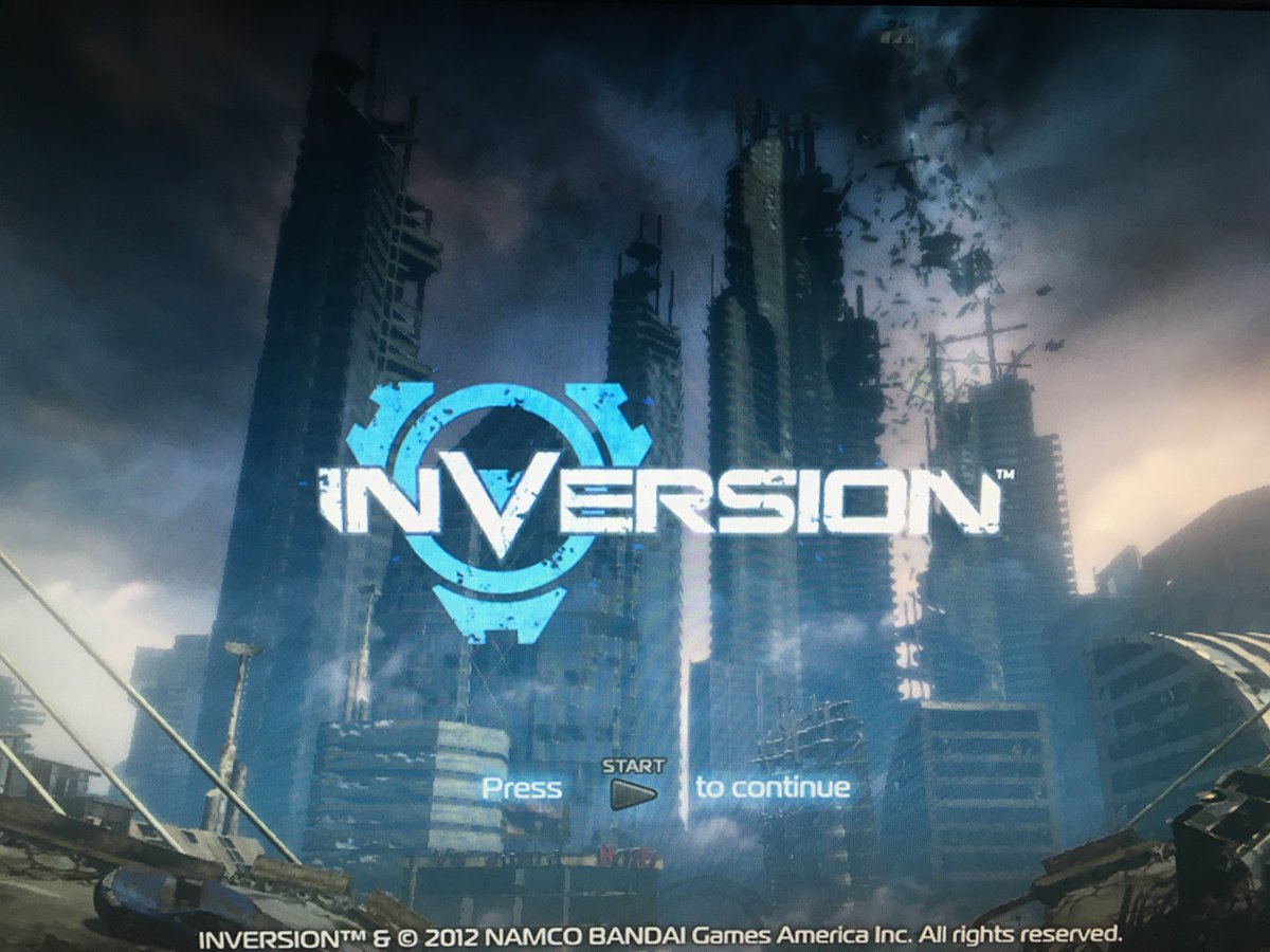 PS4Ron's tweet photo. i did play a bit of this one today #PS3 #InversionGame looks like a fun action b-movie shooter 😎 https://t.co/4LEHvCKoPv