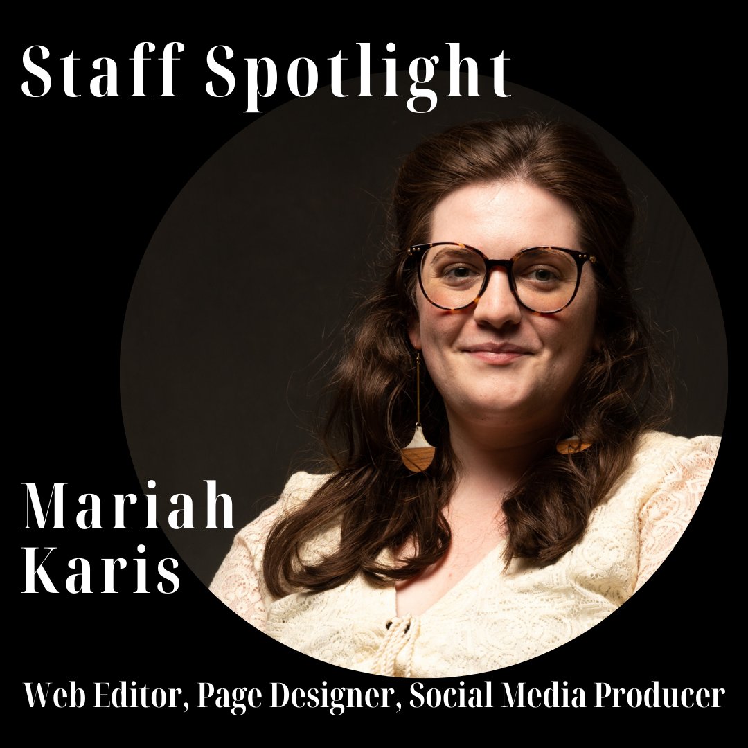 bylinemag's tweet photo. Mariah Karis, a @umjschool senior, had many roles for #bylinemagazine this semester, including web editor. “Everything you do in life will have obstacles...there are some pretty tenacious journalists in this class &amp; I’m constantly impressed," Karis said. 
#learnbydoing #healers https://t.co/9pI5kLgPZM