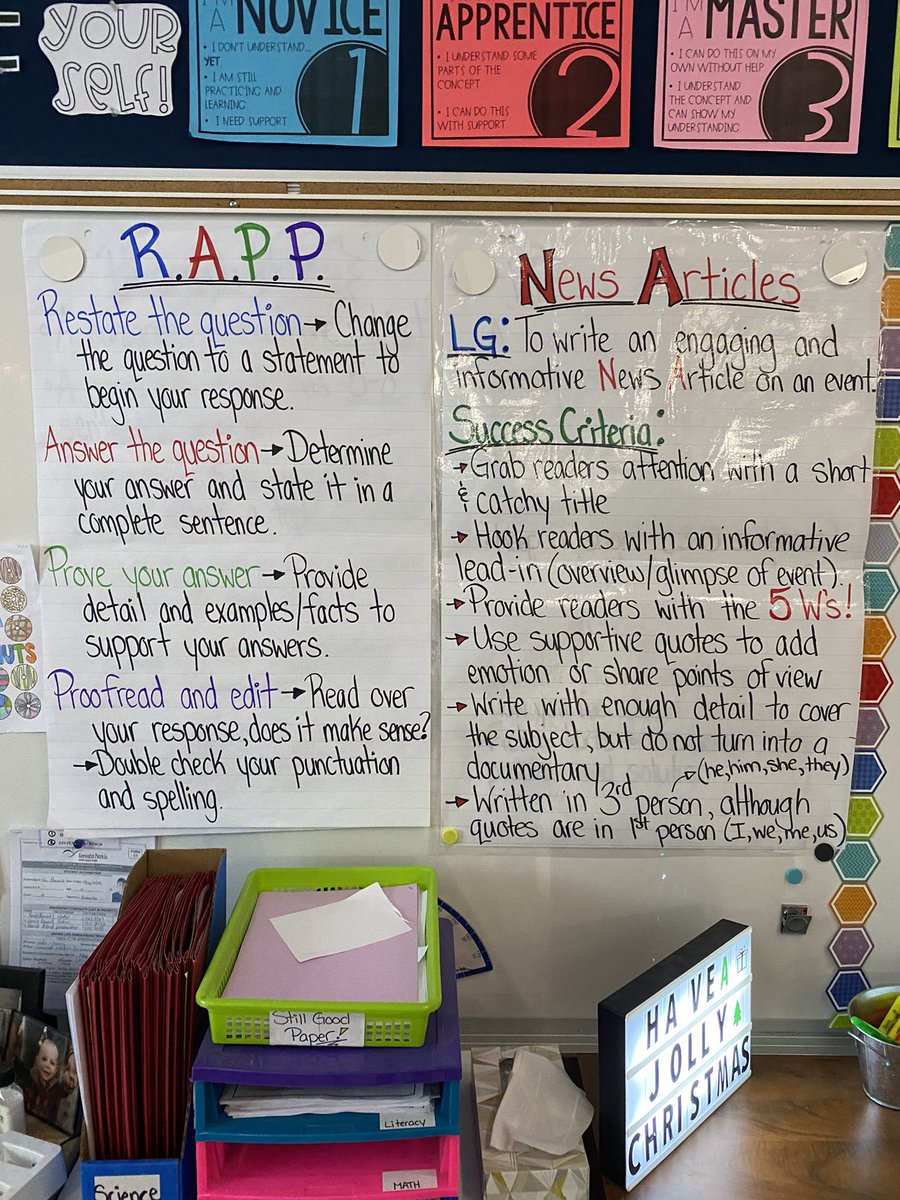 BaileyCreedon's tweet photo. Learning goals and success criteria helping students to understand expectations and know what they need to do to improve at #RLMPS #kpdsbpride https://t.co/ljRMH0LjMm