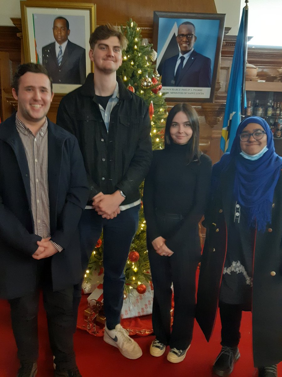 Congratulations. The Keele 'Pioneering Local Governance', student team were awarded Best Team at today's Caribbean Elective, Project Anse La Raye Final in London, featuring teams from Keele and Univ of Birmingham. They will turn their plan into action in Saint Lucia next year