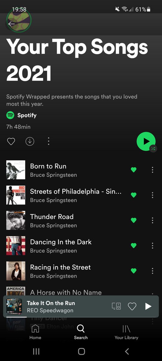JasonToodles01's tweet photo. No suprise on my Spotify playlist for 2021. I do listen daily. https://t.co/wekPzYKZL4