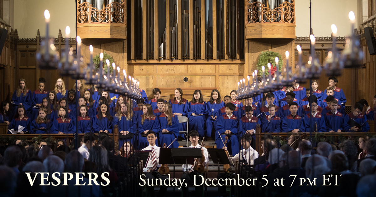 NMHschool's tweet photo. On-campus Vespers services are only a few days away! Join our virtual community at 7 pm on Sunday, Dec. 5 for the livestreaming of this beloved NMH tradition: https://t.co/gPZ5gTcJqt. #NMHvespers #NMHtradition #NMHalumni #NMHfamilies https://t.co/CO8ymBaX6t
