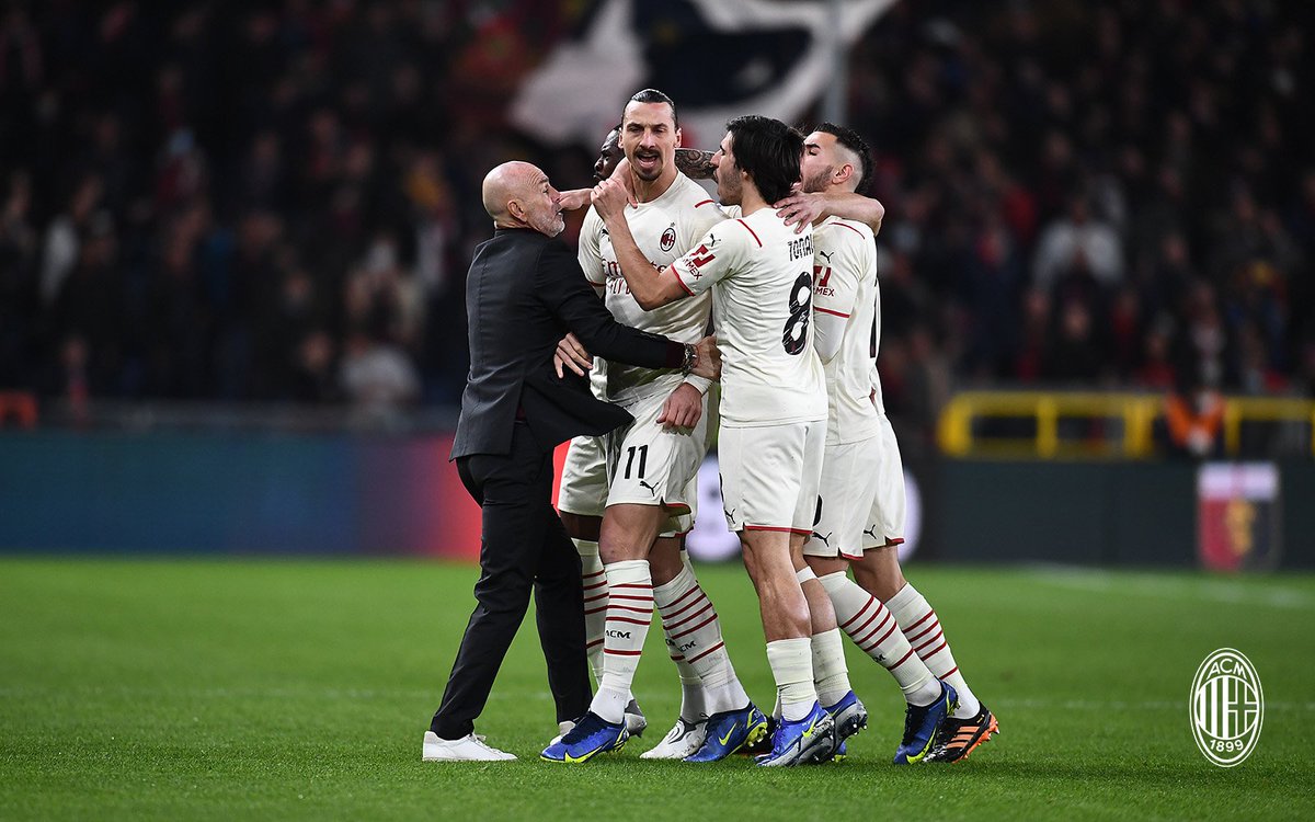 How it started.      How it ended.

#GenoaMilan #SempreMilan