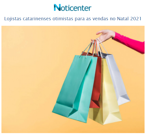 noticenter's tweet image. Lojistas catarinenses otimistas para as vendas no Natal 2021.

Saiba mais: ow.ly/zLQ050H1jgR

#FCDLSC #comercio #natal2021 #santacatarina #noticenter
