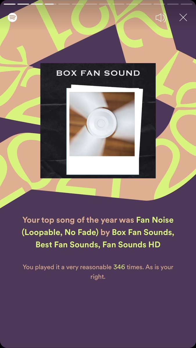 RyanKeaveney's tweet photo. Do I win? #SpotifyWrapped https://t.co/zRfk2vP8Ex