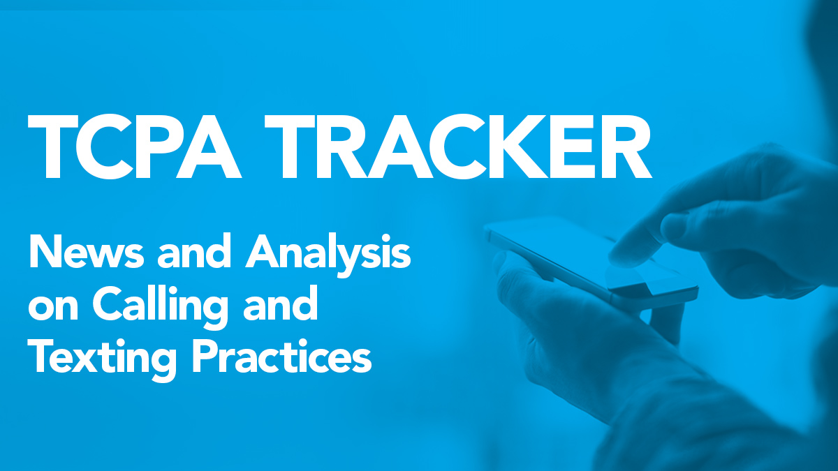 The November edition of the Kelley Drye TCPA Tracker is now live

kelleydrye.com/News-Events/Pu…

<a href="/KelleyDrye/">Kelley Drye & Warren LLP</a> , <a href="/KelleyDryeComm/">Kelley Drye's Communications Practice</a>