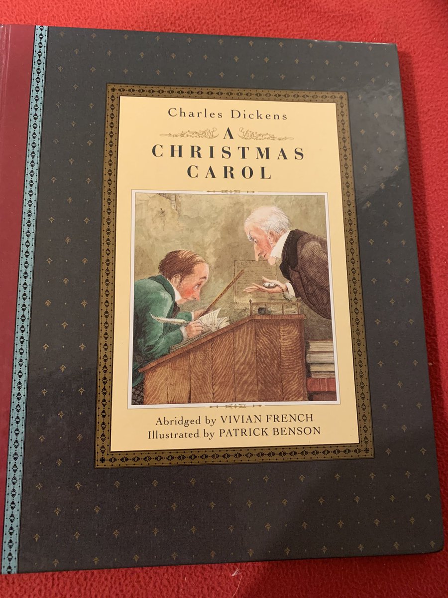 nicolajharvey's tweet photo. It’s time!! Christmas books down from the attic! @fivekingdoms #PatrickBenson https://t.co/sdOGIdXqu1