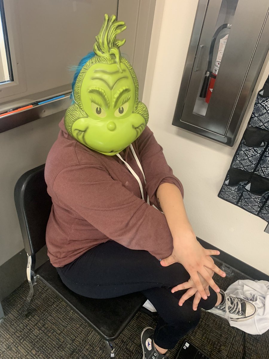 Even the Grinch is getting into the holiday spirit for our winter choir concert TONIGHT at 6:30pm- BGHS Performing Arts Center. FREE!!!