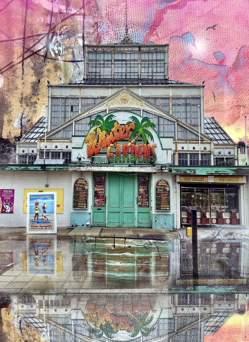dbeattie22's tweet photo. ‘Winter Gardens’ a grade II listed building in #GreatYarmouth. Closed in 2008, it’s been named by the Victorian Society as one of the UK's 10 most endangered buildings. In July 2021 it received a £10 million NL Heritage Fund grant to support its restoration. https://t.co/499adjnLPY