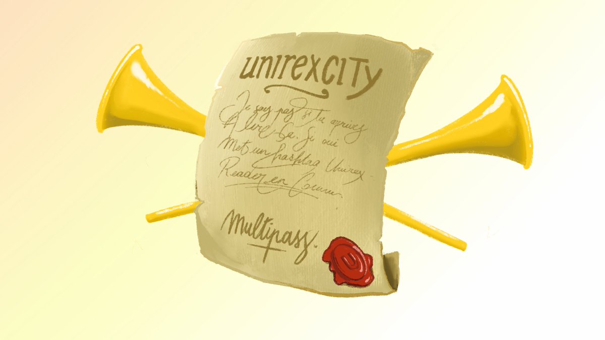 unirexcity's tweet photo. @lamine_charbon First of all, you’ll get a pass from Kingrex himself that will give you access to all activities in the City. 👑📜
 
2/8 https://t.co/hJXi5Ph4n3