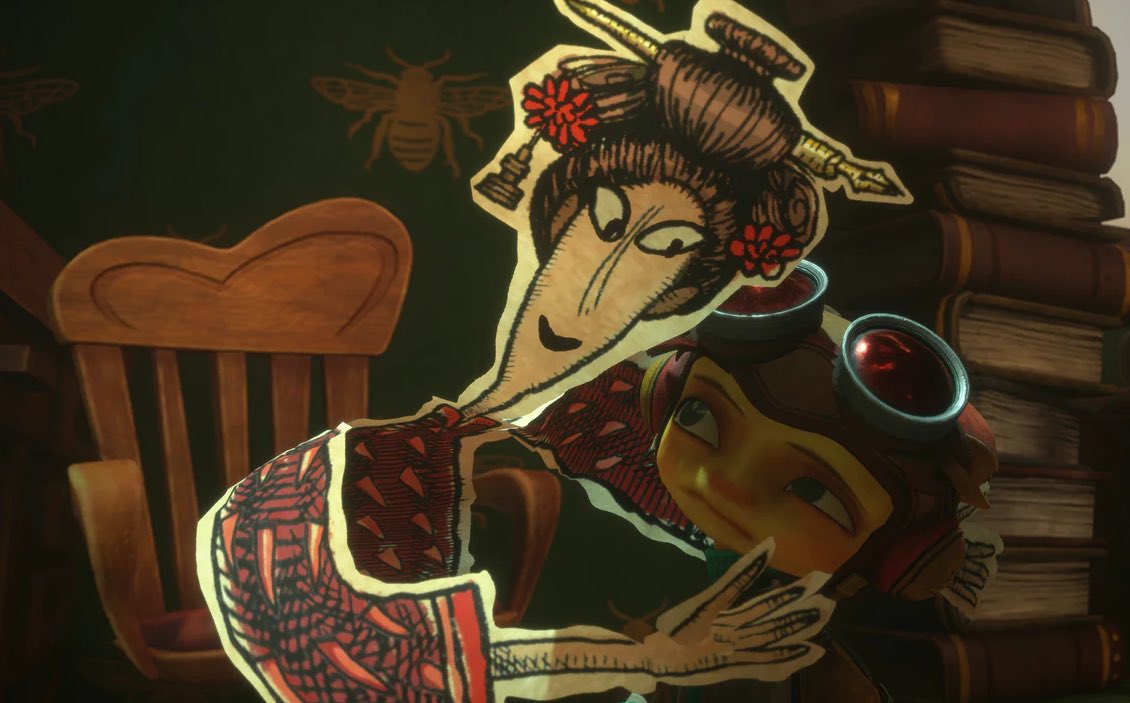 pmedinamaster's tweet photo. Terminado #psyconauts2 . Maravilloso juego y tremendo mensaje final, no os lo perdáis por los dioses. Una auténtica lección de narrativa y diseño de juego https://t.co/qZzpXxrVy4