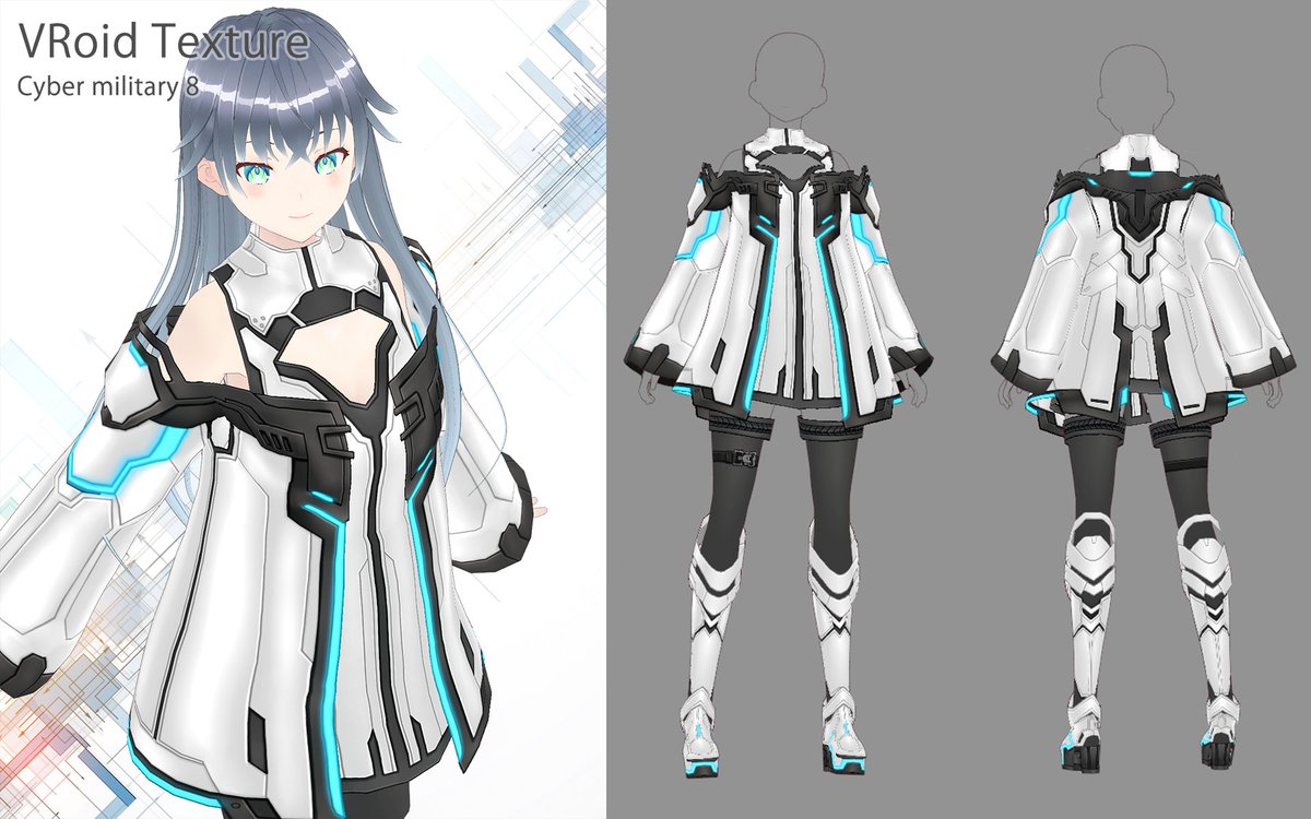 OFUJI🧛‍♀️ VRoid Costume on X