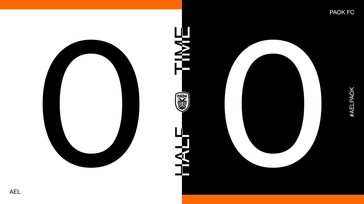 PAOK_FC's tweet photo. #Haftime Λήξη ημιχρόνου στο Αλκαζάρ. ΑΕΛ-ΠΑΟΚ 0-0
Η αναμέτρηση ζωντανά από το https://t.co/8645bAjjOM και τα New Media της ΠΑΕ ΠΑΟΚ με live περιγραφή, εικόνες και στατιστικά εδώ: https://t.co/OUDBCqdPJE #AELPAOK #GreekCup https://t.co/XT69UGLuVT