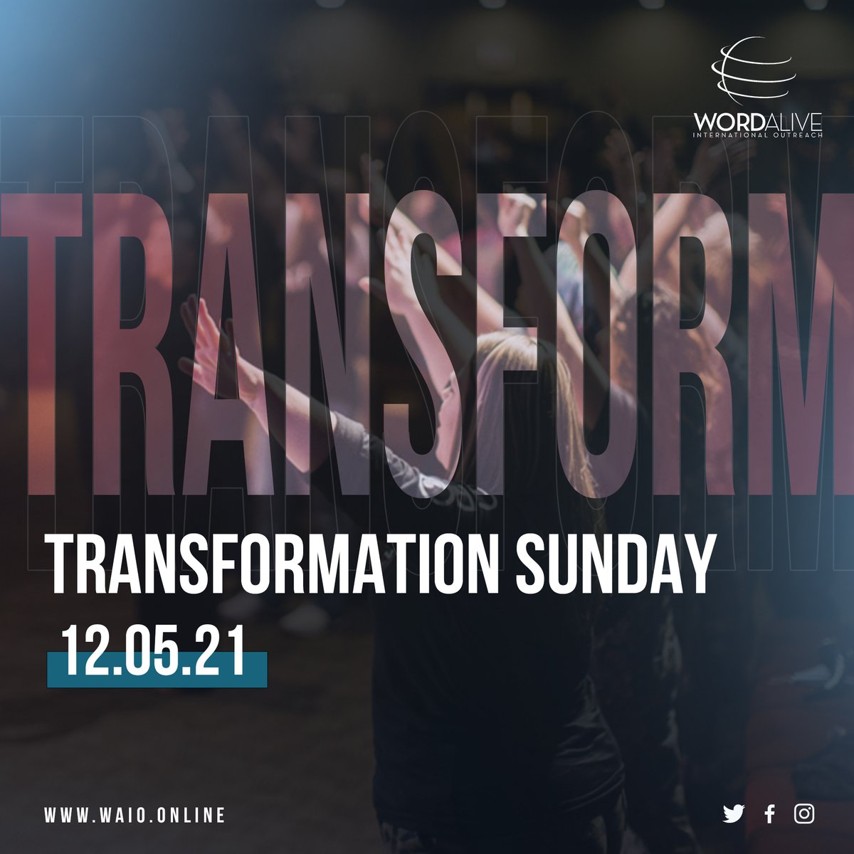 WordAliveChurch's tweet photo. 📣 Don’t miss out on 2021’s final #TransformationSunday, THIS weekend, Dec. 5!

Join us at 10 a.m. for our Family Life Experience &amp; at 11 a.m. for our monthly Worship Service.

WE CAN’T WAIT to see you there!
>> 122 Allendale Rd in Oxford << https://t.co/2bwkGikdsx