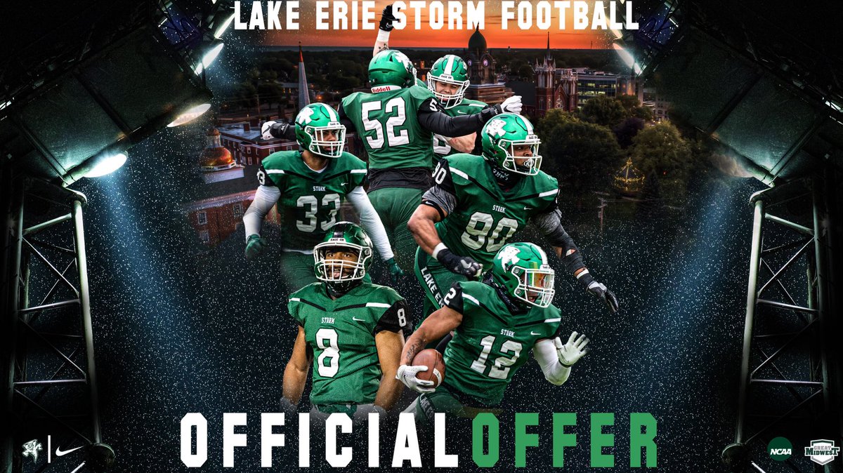 Blessed to receive an offer from Lake Erie university🟢⚪️ <a href="/dj_boldin/">Dj Boldin</a>
<a href="/LakeErieFB/">Lake Erie Storm Football</a>