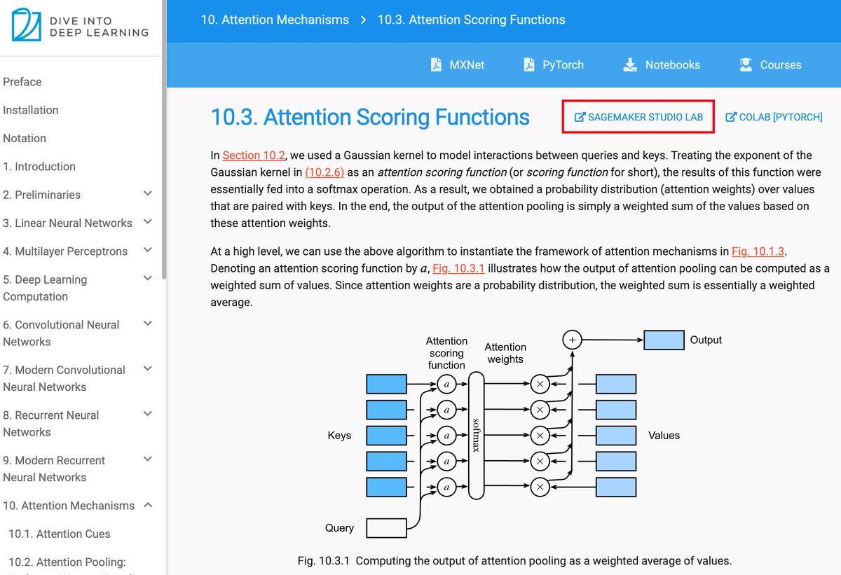 Dive into Deep learning (D2L.ai) tweet media