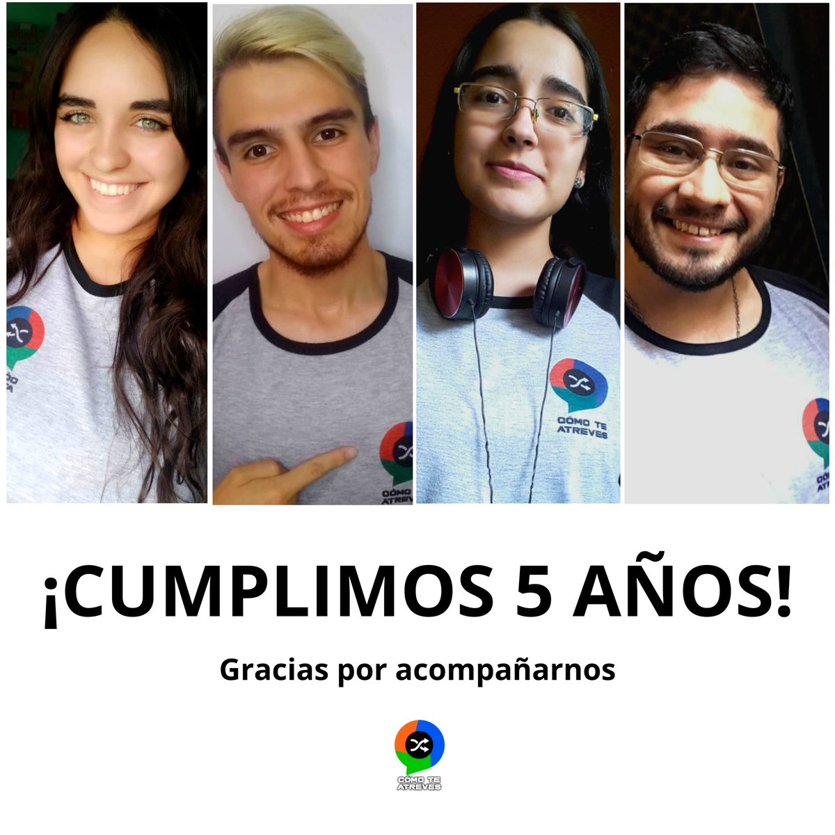 ¿¡5 AÑOS!? Si, 5 años. Gracias a todos ustedes por ser parte de Cómo te atreves 📻❤

El festejo es por duplicado: felices 10 años a nuestra casa <a href="/RadioSportFM983/">Radio SPORT FM 98.3</a> 🎉
