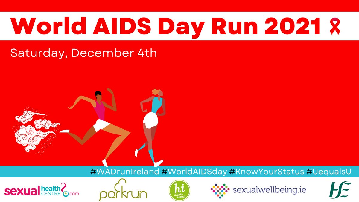 This #WorldAIDSDay join us in spreading the #UequalsU message (Undetectable=Untransmittable): People living w/ HIV can not sexually transmit it when taking treatment as prescribed &amp; maintaining an undetectable viral load
#WADrunIreland @SHC_Cork <a href="/_respectprotect/">HSE Sexual Wellbeing</a> <a href="/HealthyIreland/">HealthyIreland</a>
