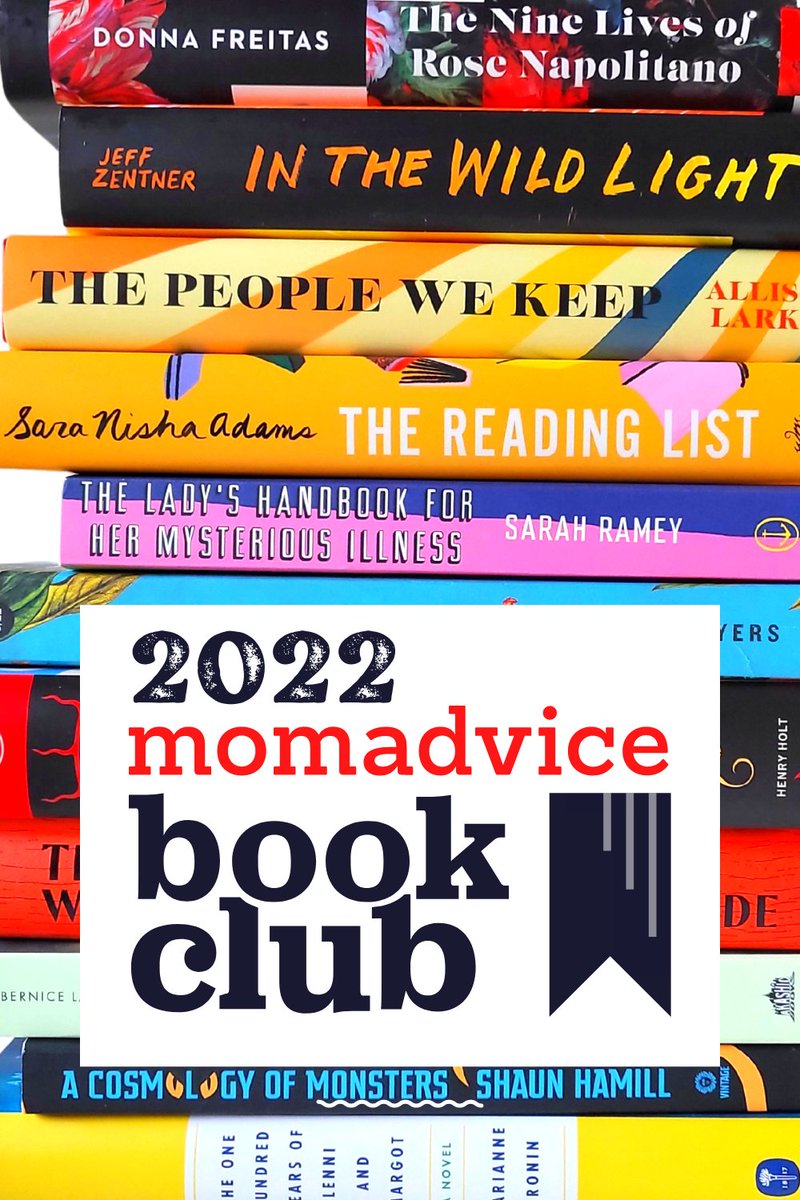 momadvice's tweet photo. Announcing the 2022 MomAdvice Book Club selections on the blog today. DO NOT MISS THIS! https://t.co/Y4OJXYpe5S https://t.co/dXIXlRdZom
