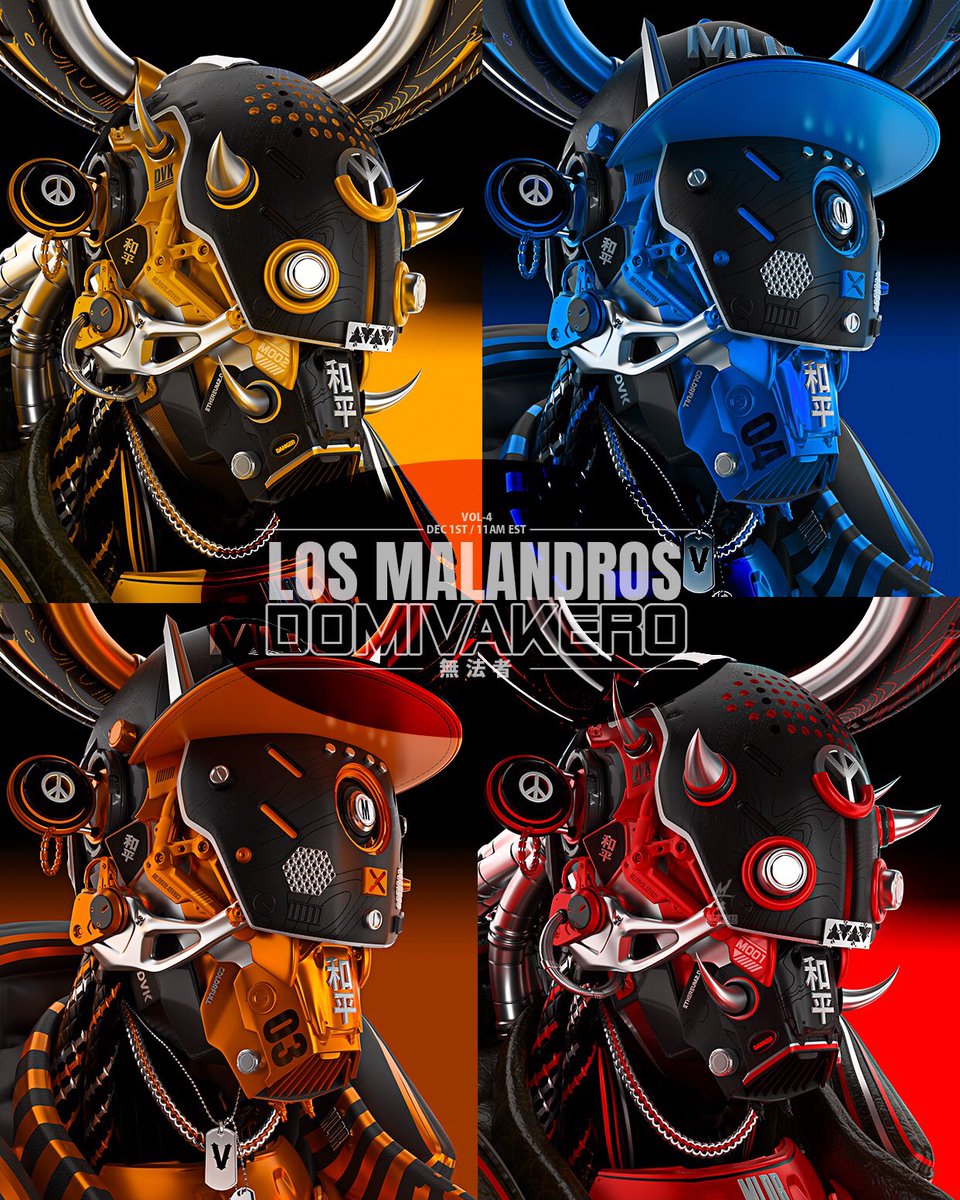 DOMIVAKERO's tweet photo. DVK MALANDRO VOL. 4 ❤️☮️ 
@DOMIVAKERO x @mlndr_nft 

✅ Available Now
👌4 Pieces
🕢24 Hr timed auction

https://t.co/PCH32I023s

I hope you like it amigos. Thanks for support #NFTCommunity 
See Thread 👇 https://t.co/gkjZIGQbXf