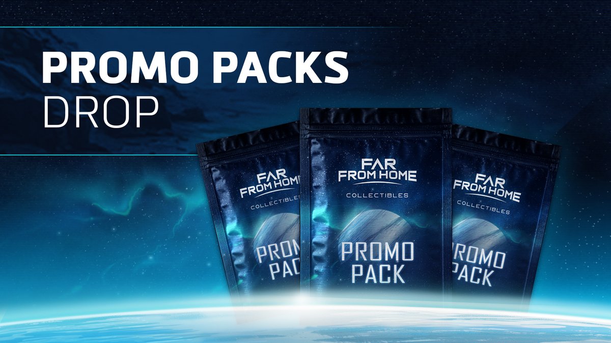 FarFromHomeNFT's tweet photo. Promo Packs Dropped 🚀

Top 3 HODLers: 3 Packs
Twitter Giveaway: 10 Packs
Top AtomicHub Buyers: 50 Packs

We are giving away 15 more packs + NFTs, so Retweet, Follow us &amp; Comment your WAX address

Thank you for your support!

#WAX #WAXP #WAXgaming #NFT #FreeNFT #BlockchainGaming https://t.co/H5uLhJ96w6