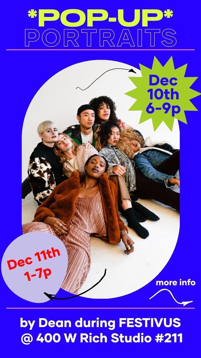 h___taylor's tweet photo. Setting up for pop-up portraits Dec 10th &amp; 11th during Festivus @400WestRich $50/session - $10 of each session will be donated to @StarHouseCbus https://t.co/dNLzrdR9p1