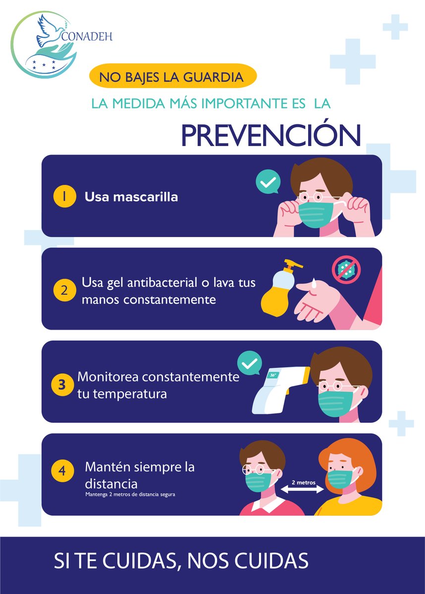 CONADEH's tweet image. Instamos al pueblo hondureño a tomar todas las medidas necesarias para evitar que la nueva variante #Ómicron ingrese al país.

#NoBajesLaGuardia continúa aplicando todas las medidas de #Bioseguridad